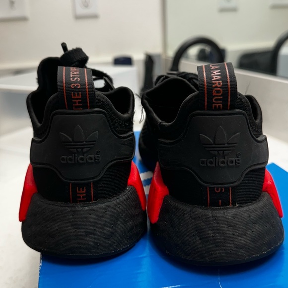 Adidas NMD Black/Red - Picture 3 of 6